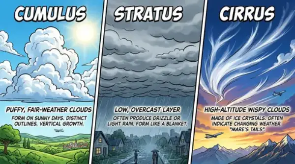 Labeled triptych